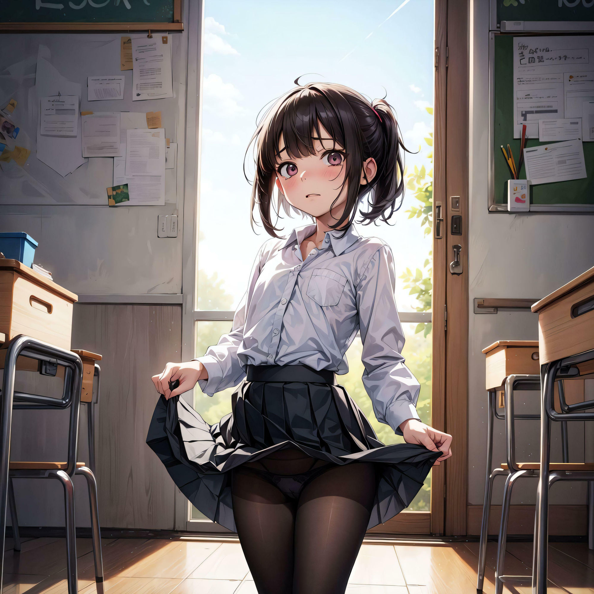 頼めば見せてくれる女の子はいっぱいいる