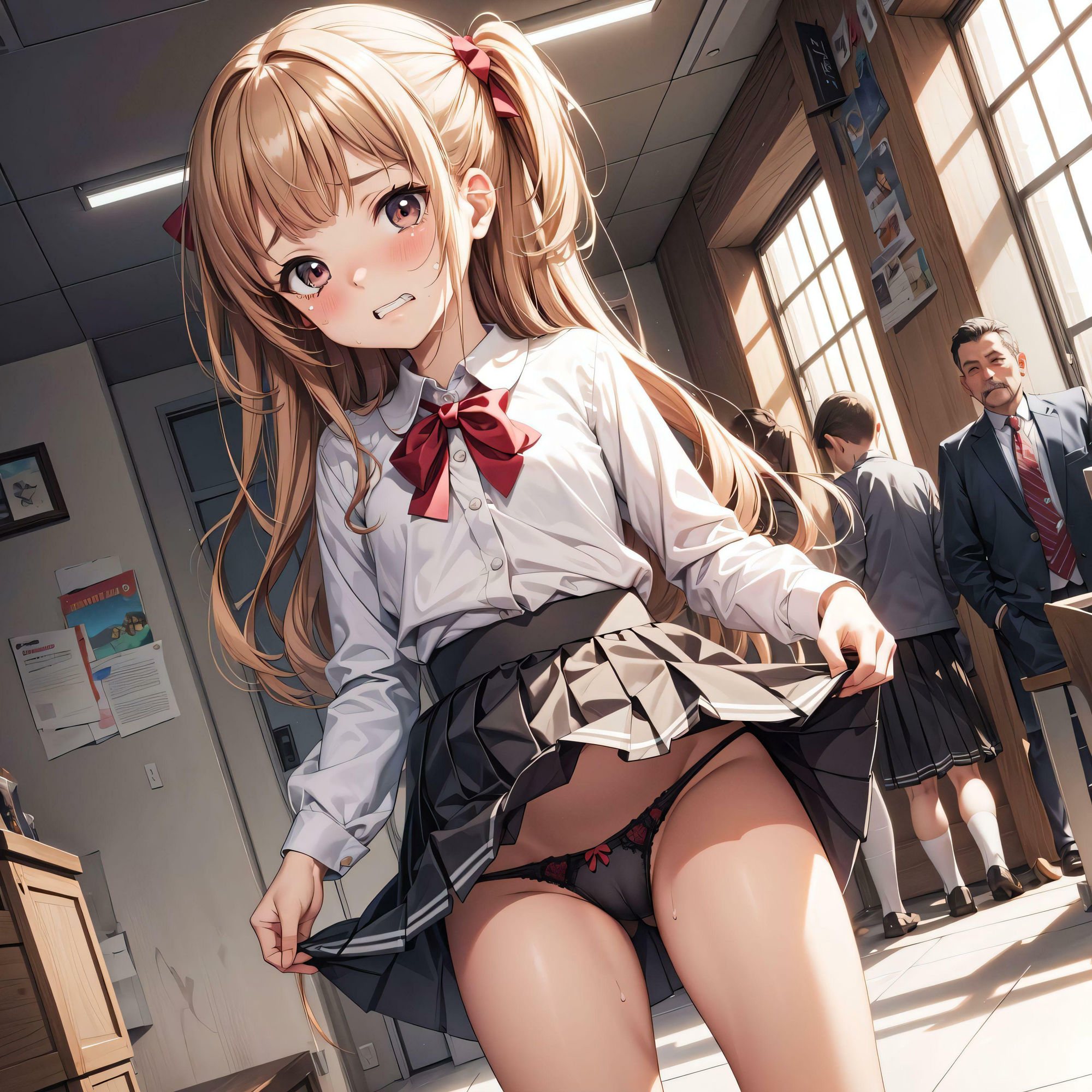 頼めば見せてくれる女の子はいっぱいいる