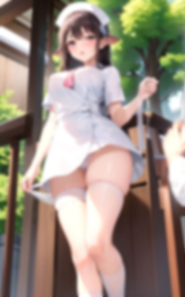 エロくてカワイイ若手看護師のパンツを盗撮してみたら…。