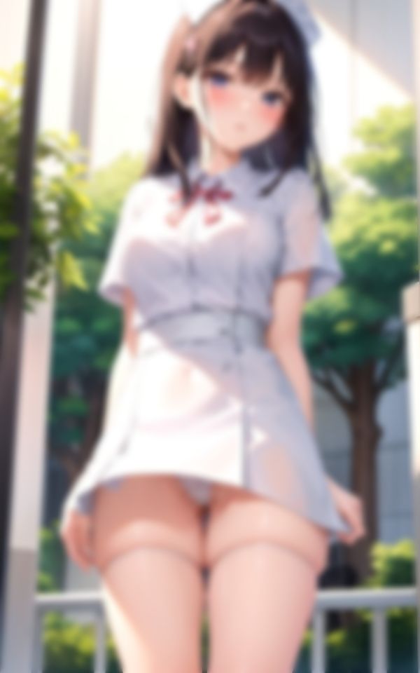 エロくてカワイイ若手看護師のパンツを盗撮してみたら…。