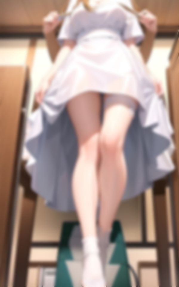 エロくてカワイイ若手看護師のパンツを盗撮してみたら…。