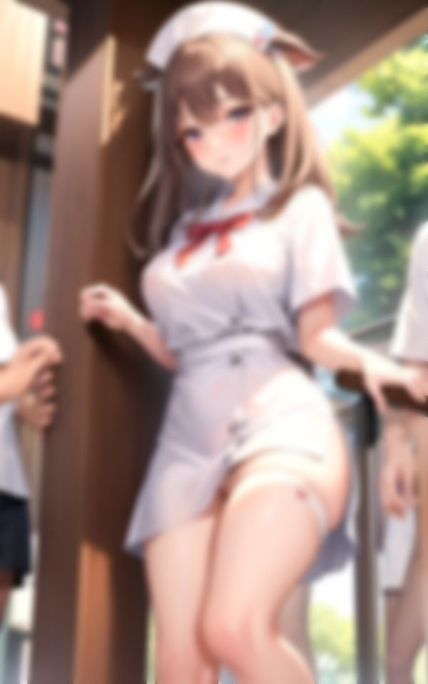 エロくてカワイイ若手看護師のパンツを盗撮してみたら…。