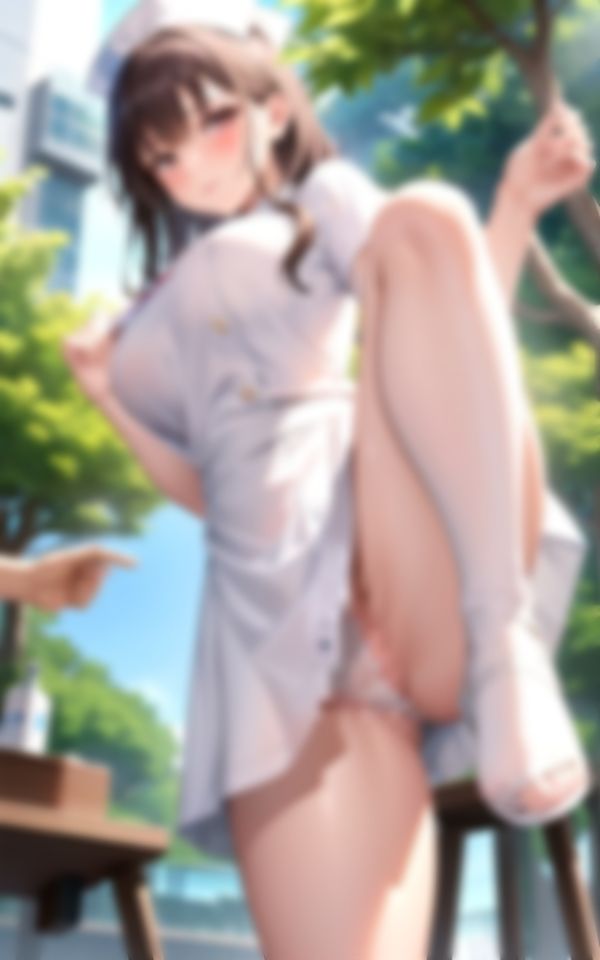 スタイル抜群新人ナースのパンツ盗撮記録集