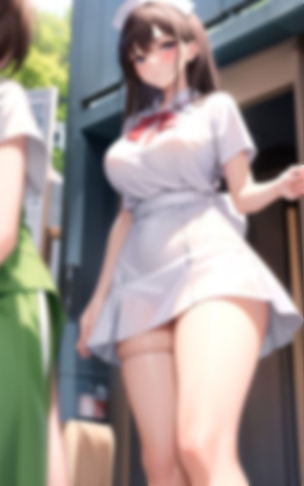 スタイル抜群新人ナースのパンツ盗撮記録集