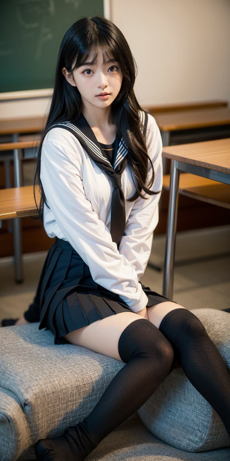 ニーハイ＆ハイソックス美少女特集