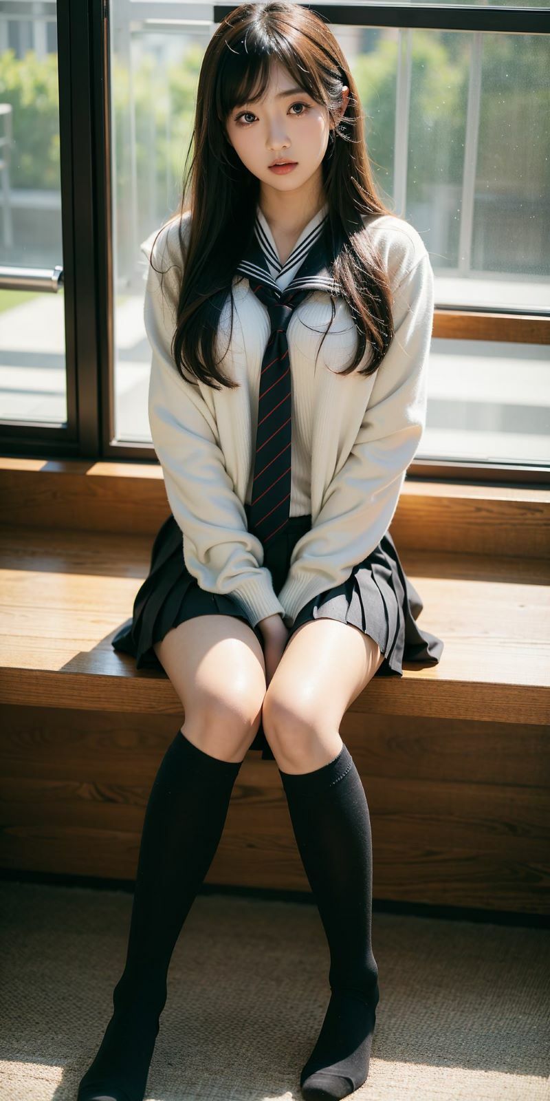 ニーハイ＆ハイソックス美少女特集