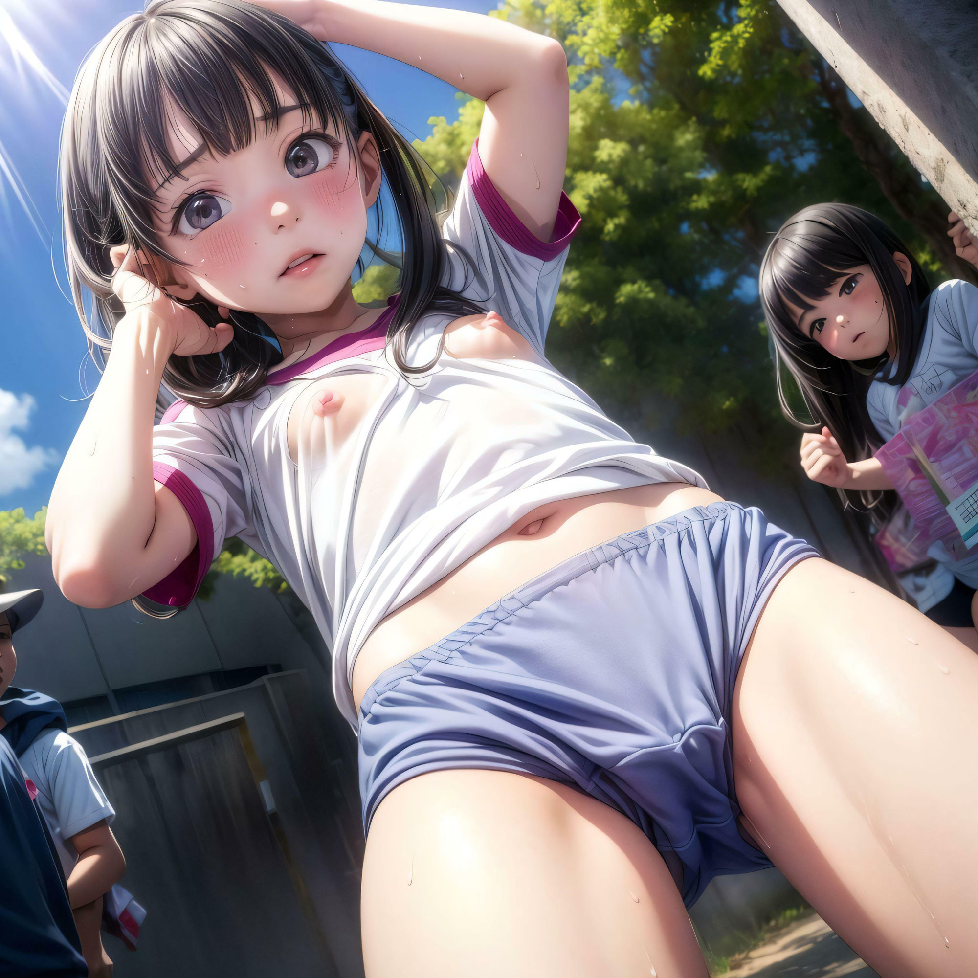 すけすけ体操着