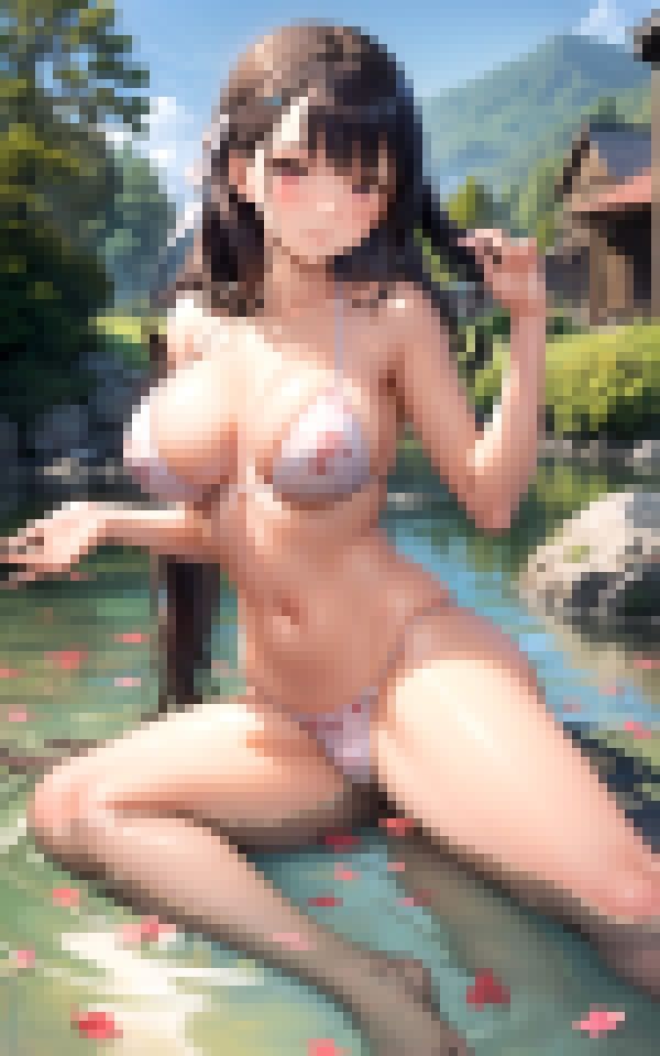 混浴温泉でモテモテ有頂天