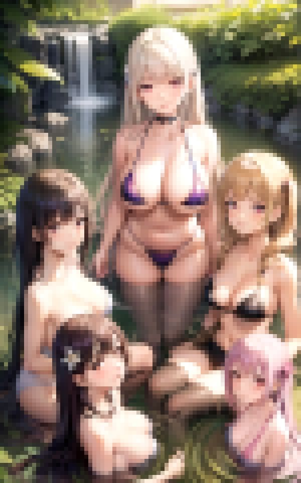 混浴温泉でモテモテ有頂天