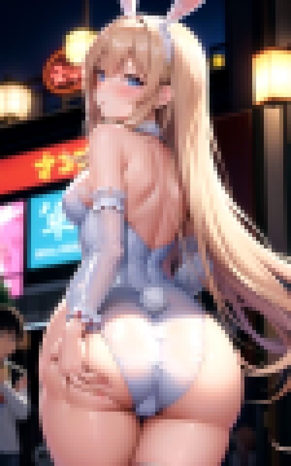 徘徊桃尻露出バニーちゃん？