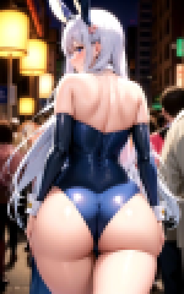 徘徊桃尻露出バニーちゃん？