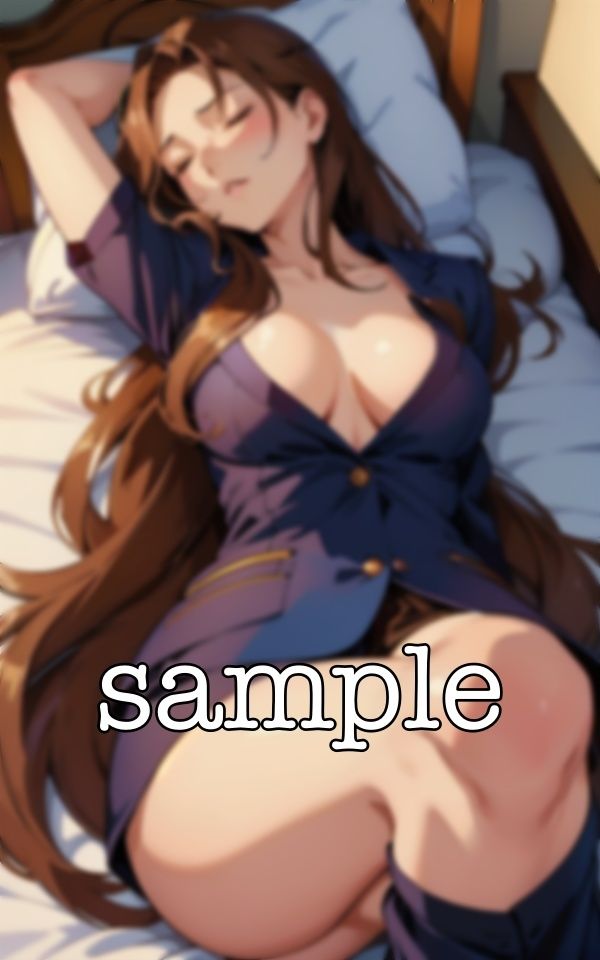 【上司の寝顔】出張で普段怖い上司の寝顔と寝相がエロかった・・・