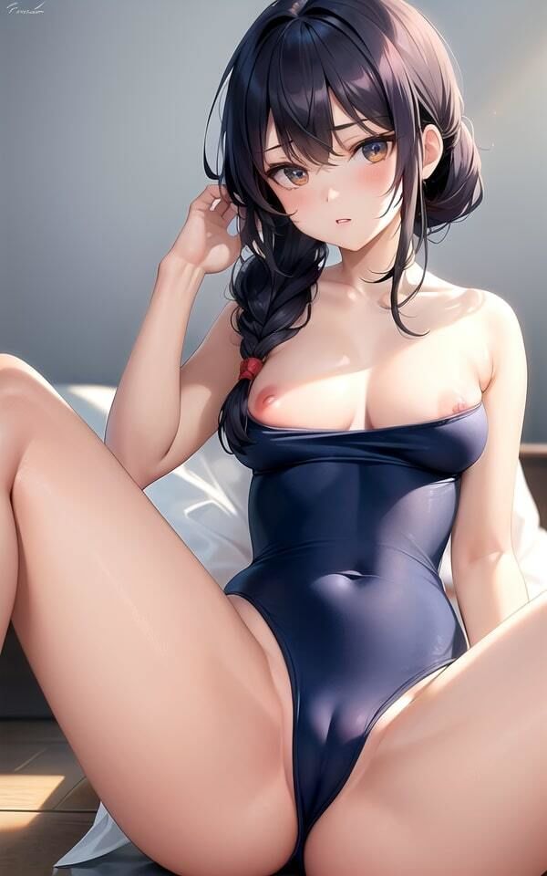 スクール水着の美少女たち4