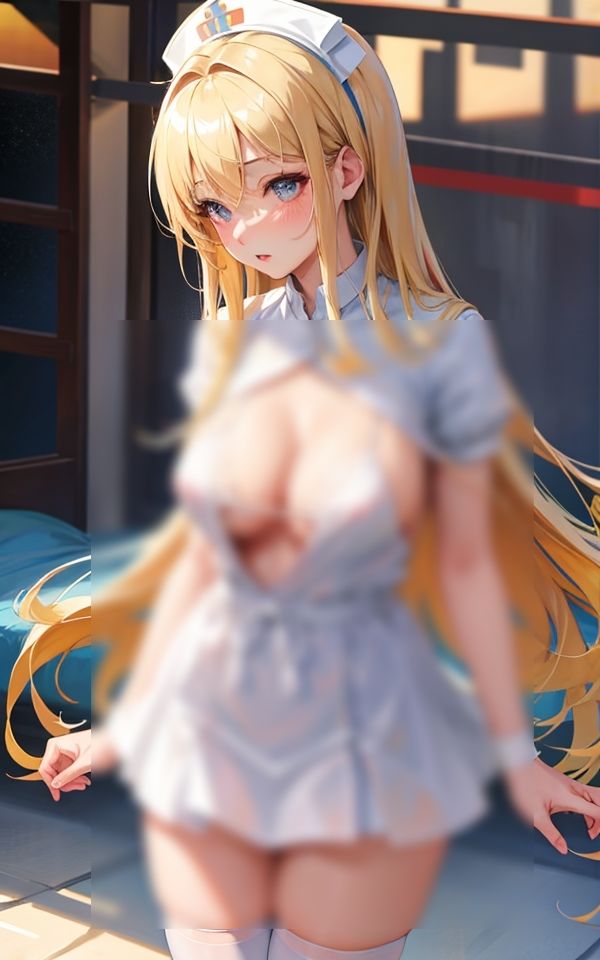 淫乱ナースのエッチな下着
