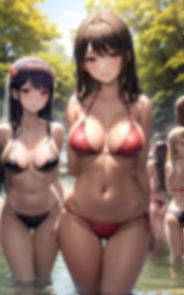 淫乱美女たちが集まるハーレム温泉天国に潜入してみたら…。