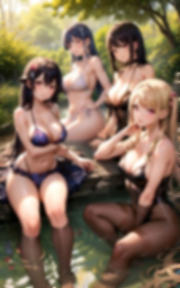 淫乱美女たちが集まるハーレム温泉天国に潜入してみたら…。