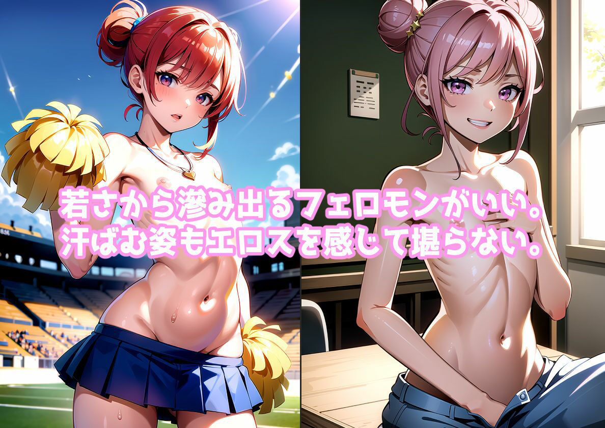 貧乳生徒の体を濃厚な白濁精子で染めた話