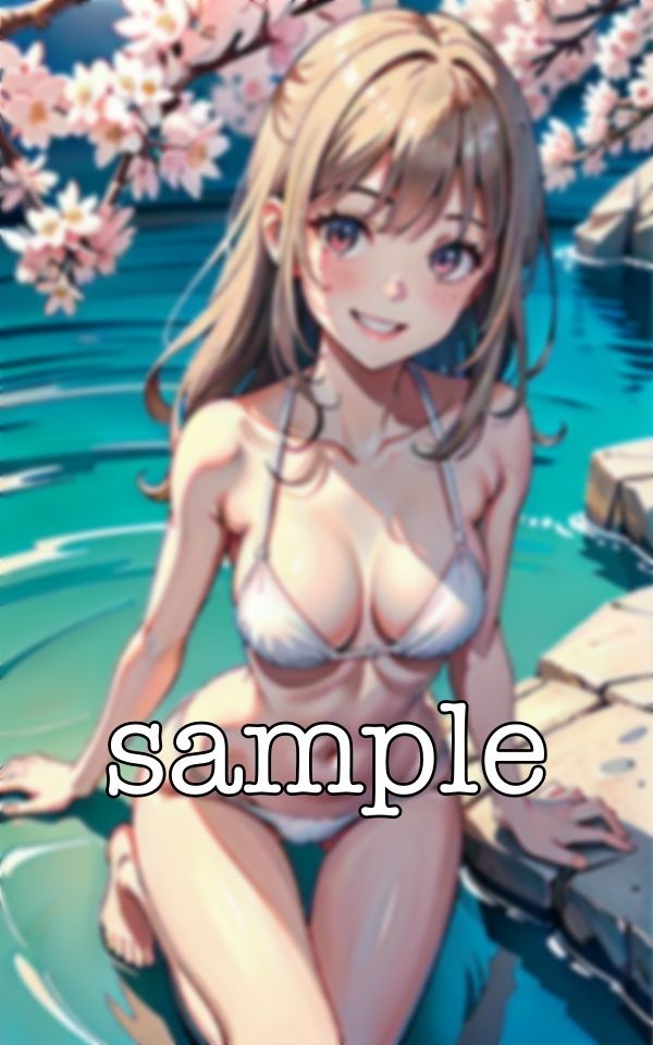 花見100連発!某A学園の美女を集めてビキニ全裸に花見特集