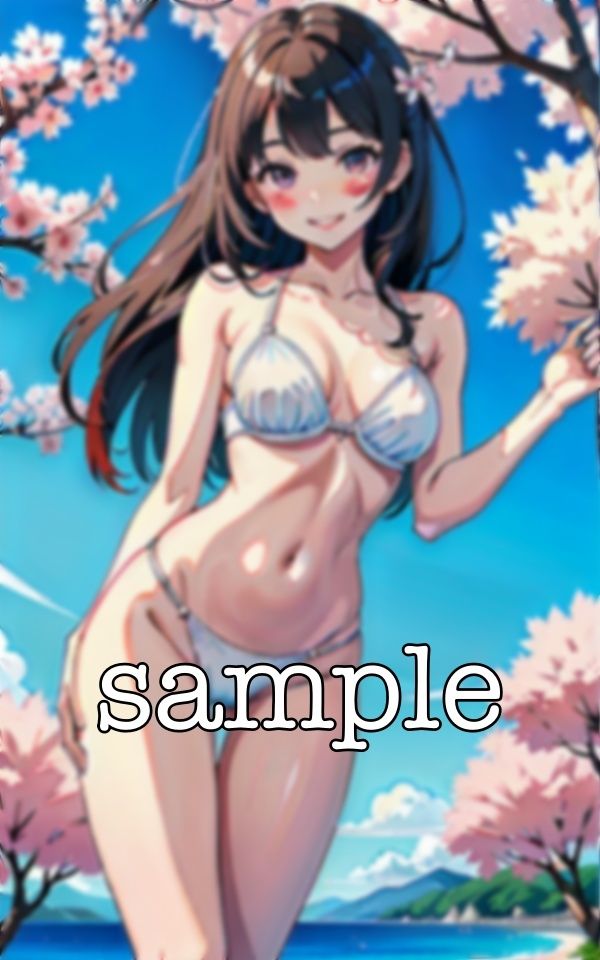 花見100連発!某A学園の美女を集めてビキニ全裸に花見特集
