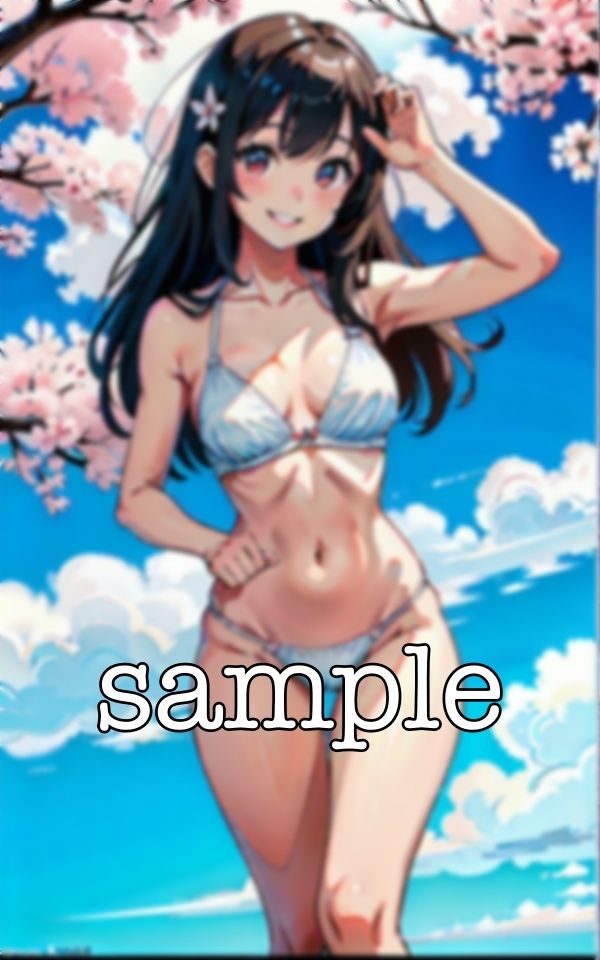 花見100連発!某A学園の美女を集めてビキニ全裸に花見特集