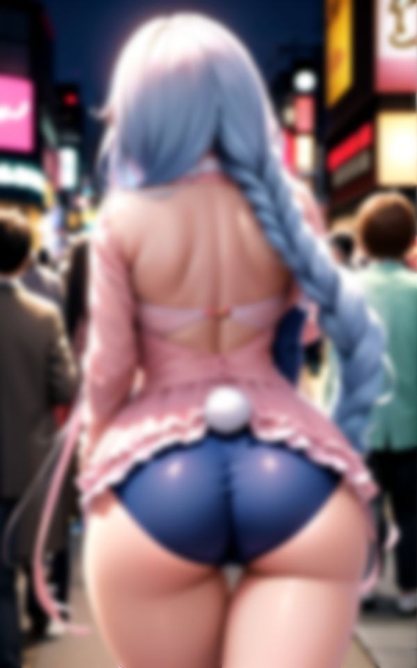 エロすぎる美尻で誘惑してくる淫乱でエッチなお姉さん