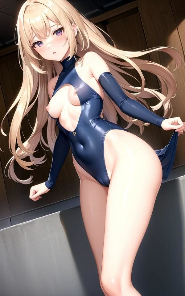 スクール水着の美少女たち7