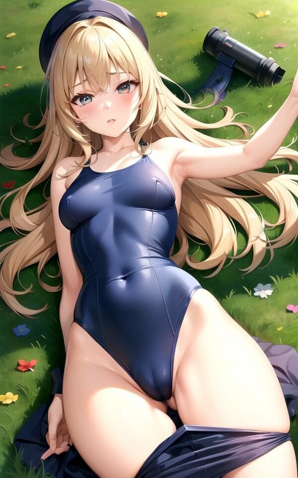 スクール水着の美少女たち7