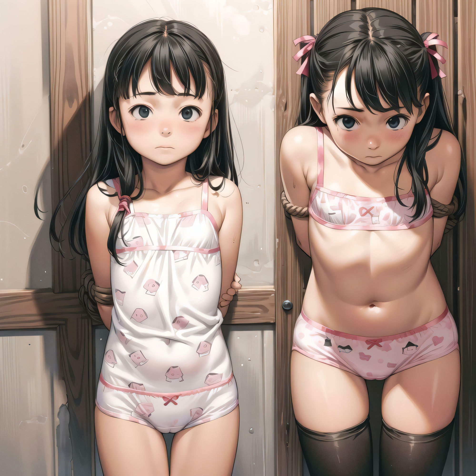 この学校では生徒を叱るとき緊縛する