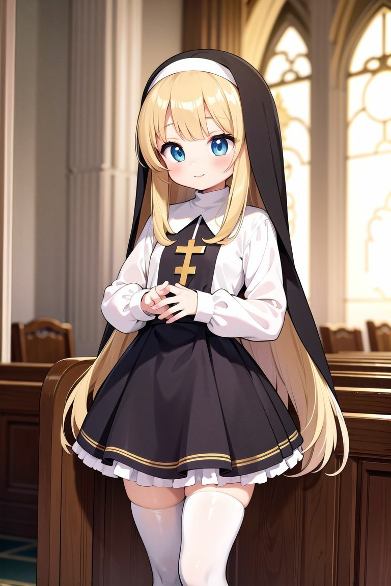 かけだし聖女ちゃん はじめての洗礼