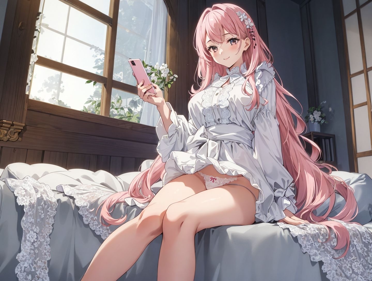 【オナサポ実演オナニー】憧れの声優さんは予想以上にエッチだった！スマホリモートオナニー実演＆オナサポ見せ合いっこオナニー