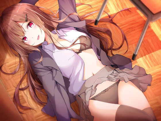 ソシャゲ部先輩にエッチぃ舌手つきで甘々誘惑されて【CV野上菜月様】