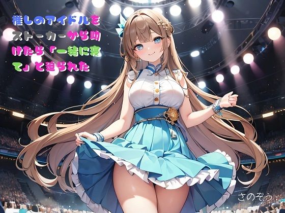 【小説】推しのアイドルをストーカーから助けたら「一緒に寝て」と迫られた