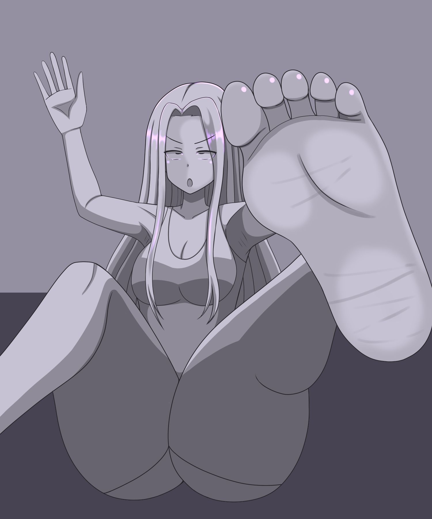 水泳部の少女固め