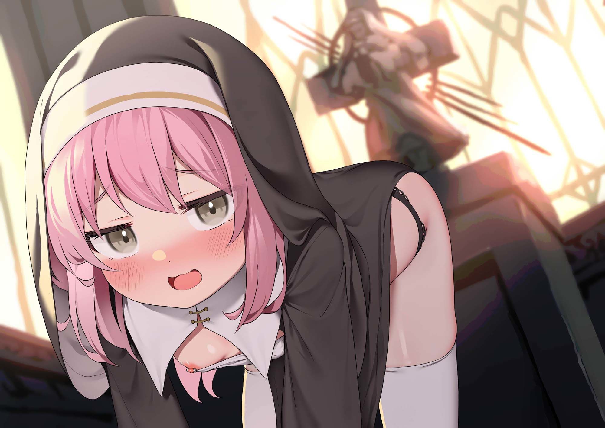 【即ヌキ110円】ち○っ子シスターの容赦ないみそぎエッチ〜オホ声シスターに犯●れて、何度も射精して、最大限の償いを〜【バイノーラル】