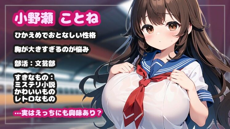 電車でおさわりされていたひよこ巨乳J〇を助けたらパイズリ・中出しやりたい放題のおつきあいがはじまった