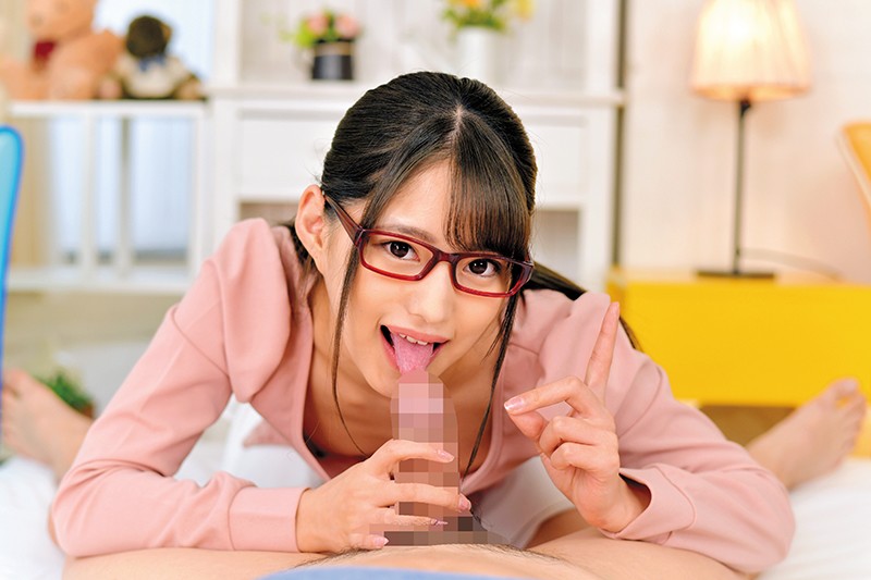 【妄想主観】乳首チラリノーブラ家庭教師 渚みつき