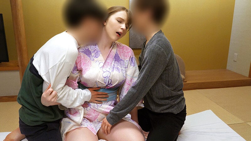 【緊急来日デカ尻フランス妻】新婚翌週に速攻3P浮気!前から後ろからハメまくりイキまくりアルコールまみれ精子まみれ4連続孕ませ中出し♪