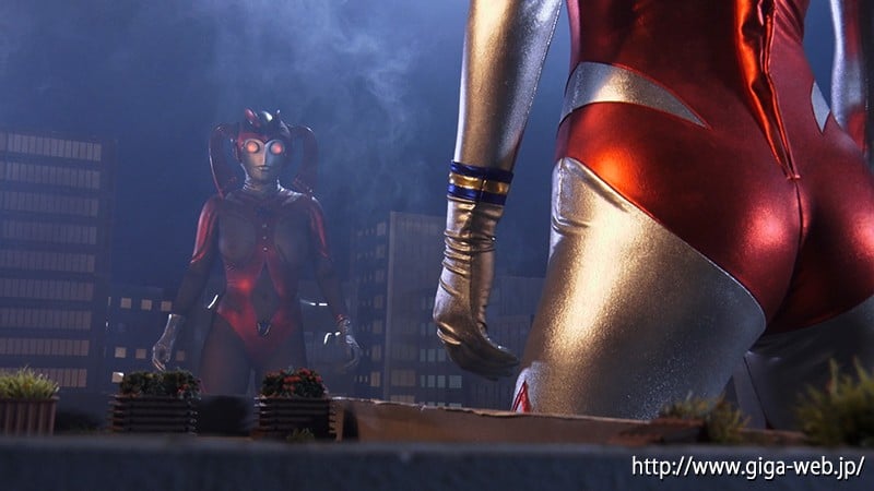 巨大ヒロイン(R) ハイパーマミー3 狙われたWハイパーマミー