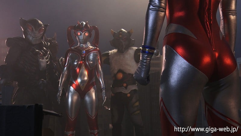 巨大ヒロイン(R) ハイパーマミー3 狙われたWハイパーマミー