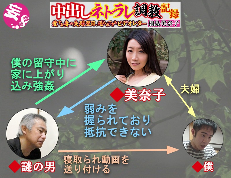 中出しネトラレ調教記録 愛する妻の失踪翌日、送られてきたビデオレター 桐島美奈子