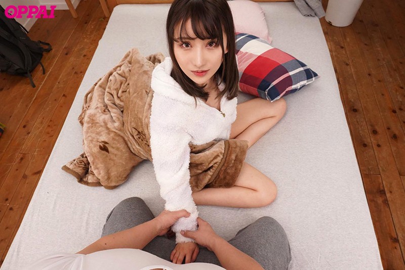 【VR】初VR!【スロー特化】沖縄出身で時間にルーズな彼女が スローな手コキ、スローなパイズリ、スローなセックスでじ~っくり何発も射精させてくれる濃密イチャラブ同棲スローライフ 楪カレン