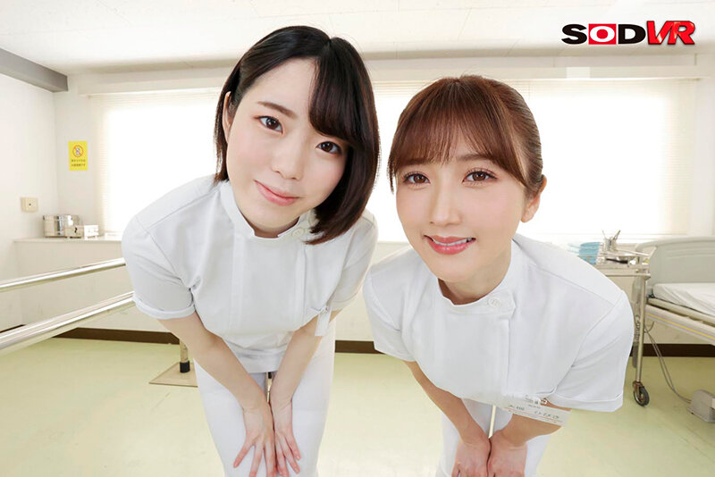 【VR】リハビリ性交VR2 腰痛患者の僕が、献身的な性介護で腰痛改善!勃起力アップ! 白衣の天使たちが優しく行う‘リハビリ3P SEX!’