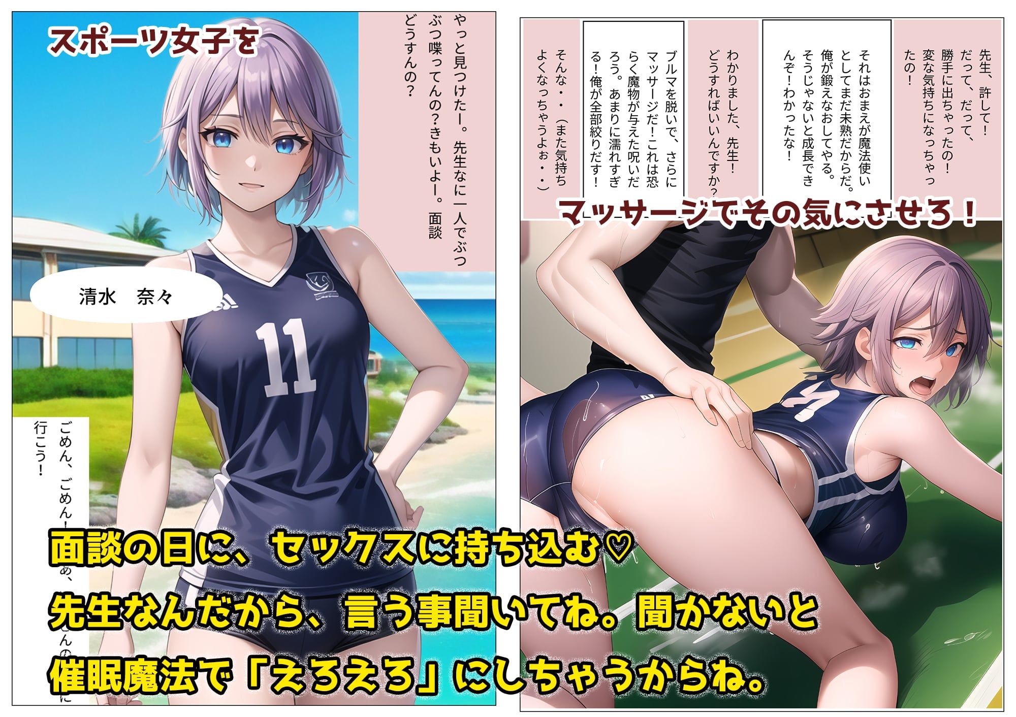 異世界転生 小さな村の催●先生