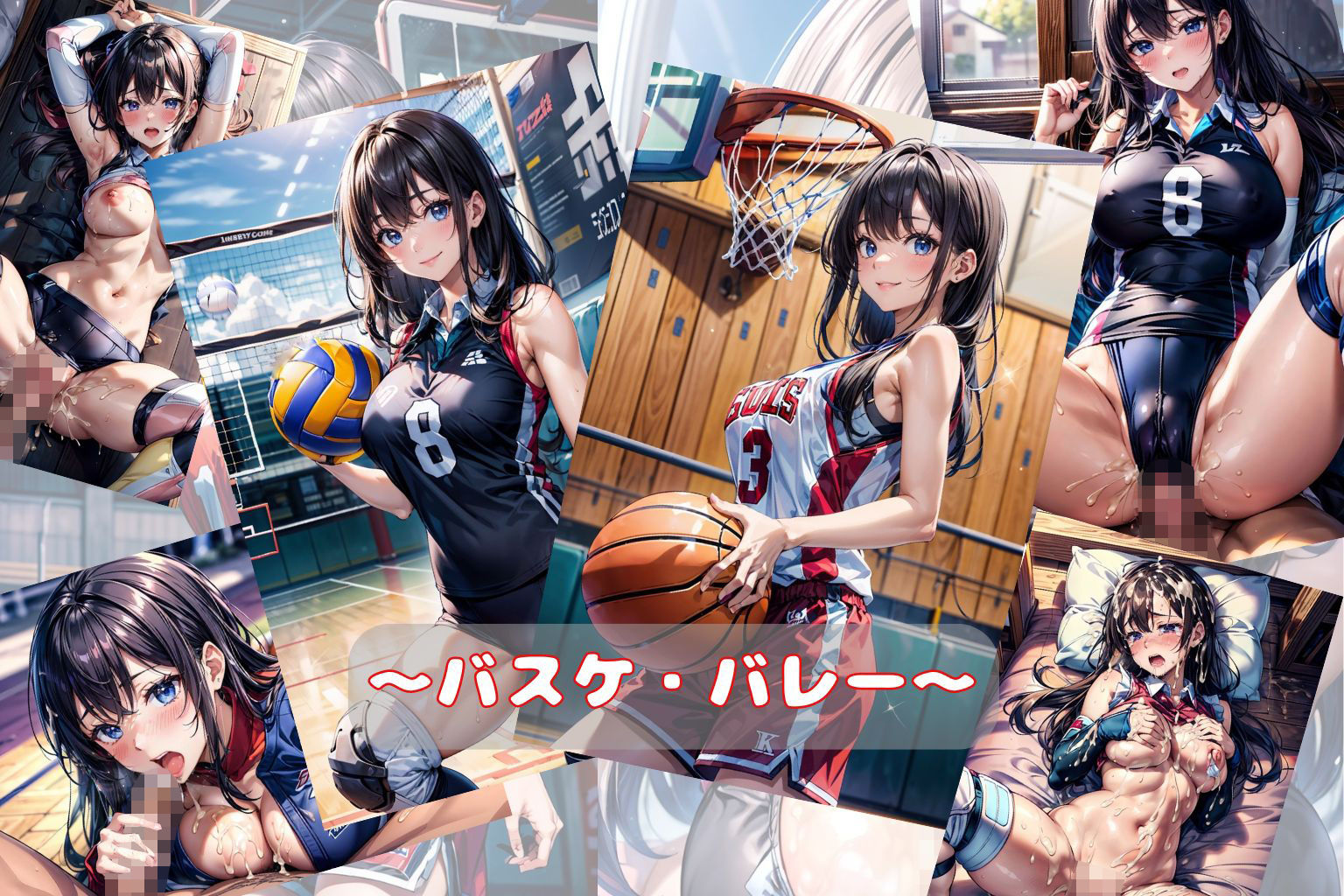 現役JKアイドル 流出! 裏画像 〜部活編〜