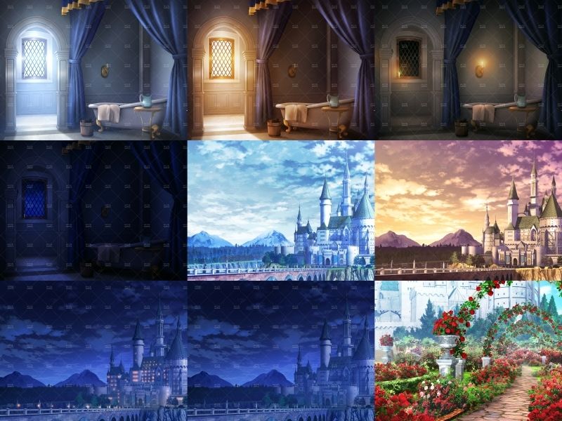 みにくる背景CG素材集『ファンタジー編』part06(BoostA)