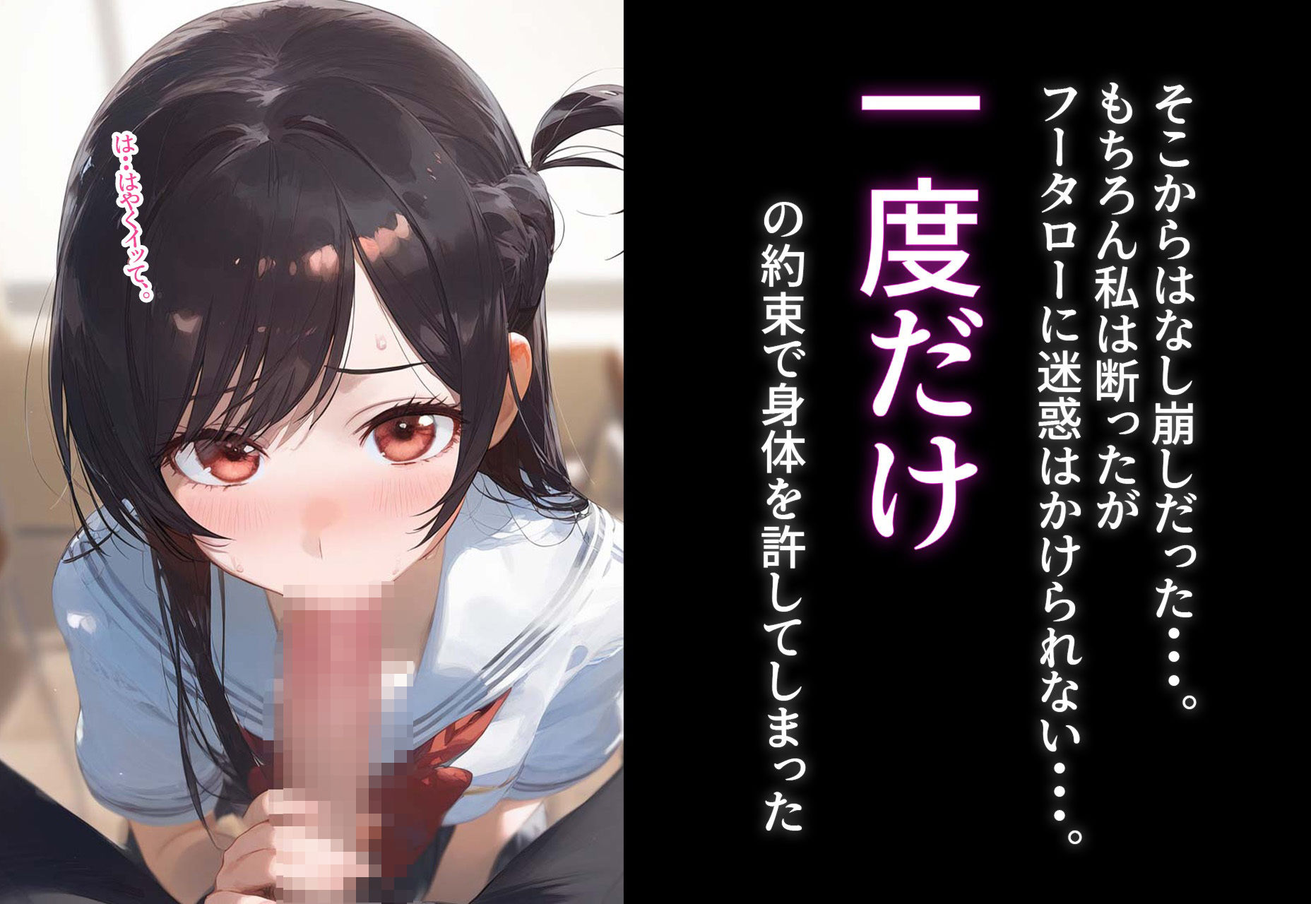 完堕ち!?寝取り物語〜弱みを握られたヒロイン達〜 水原◯鶴の場合