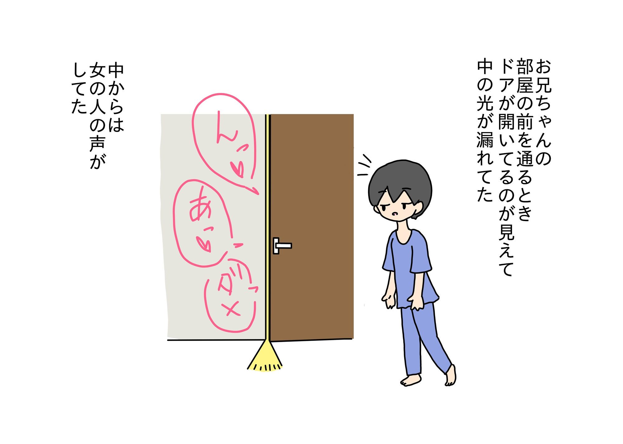 彼氏が寝てる横で弟くんと生中出しセックスしちゃった彼女