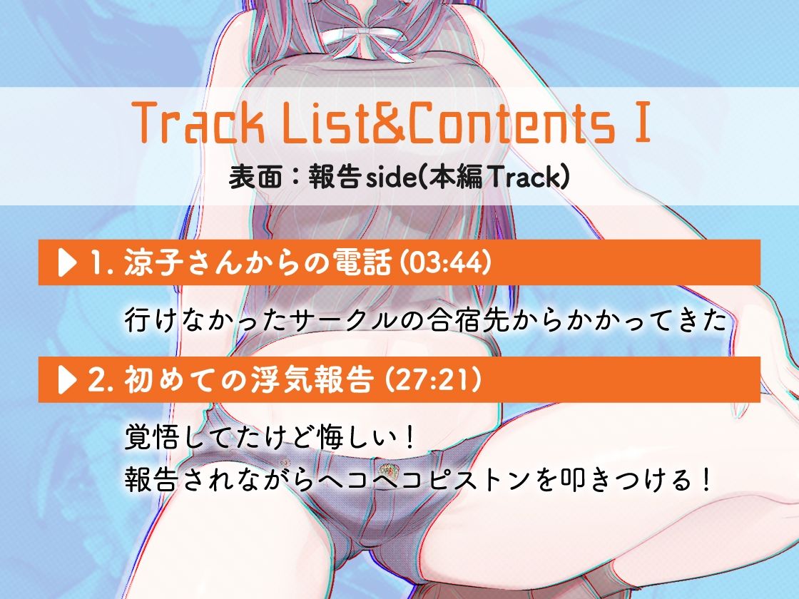 浮気報告するビッチな年上彼女はヘコヘコピストンを優しく受け止める 〜途中で射精したら報告終了!〜