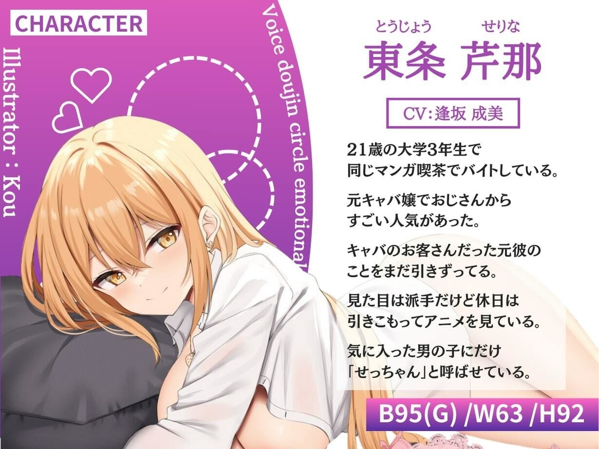 【期間限定110円】バイト先のお姉さんとのえっちな日常【KU100】