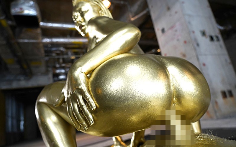 【VR】金粉VR 完全主観で黄金の巨乳羽生ありさとSEX!